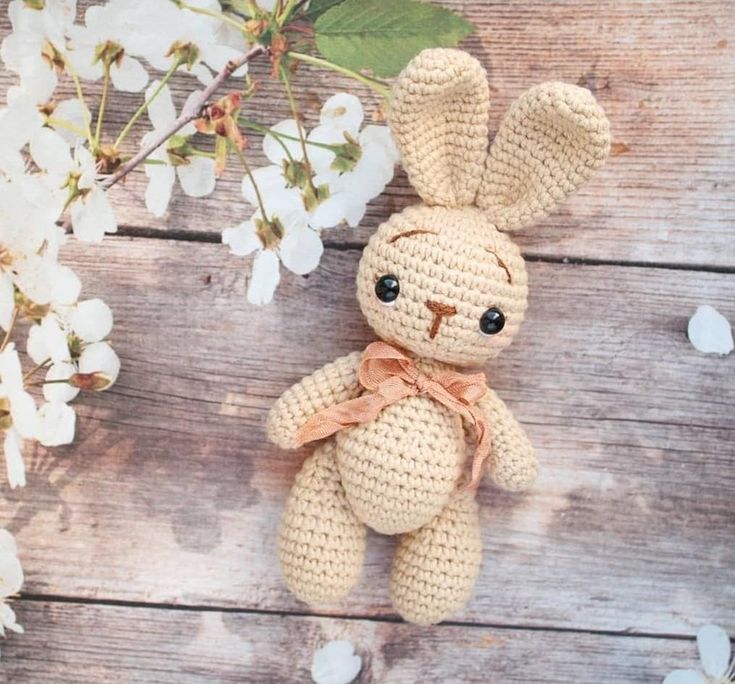 Вязание крючком зайчика: Пин на доске Amigurumi 4
