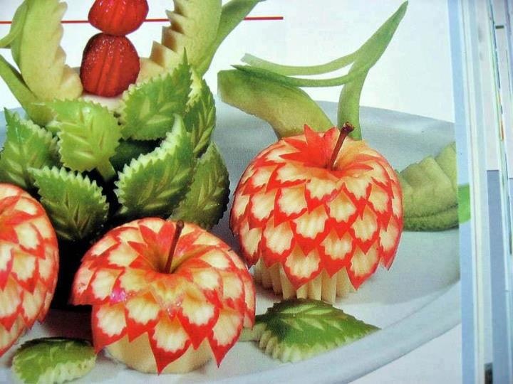 Карвинг для начинающих из фруктов: Карвинг из фруктов и овощей для начинающих пошагово