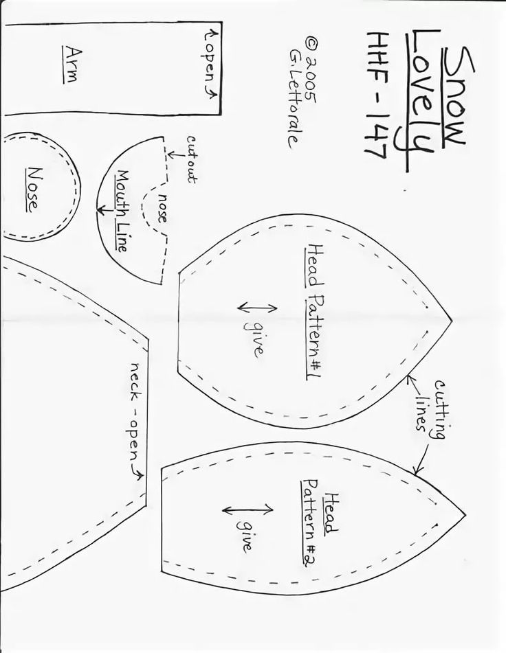 Снеговики своими руками выкройки мк: выкройка, пошаговый мк, подборка схем