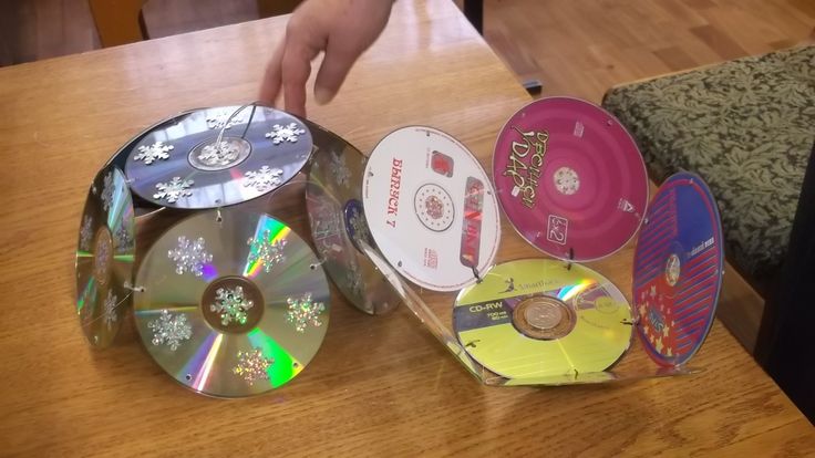 Поделки из музыкальных дисков своими руками: Поделки из компьютерных CD дисков
