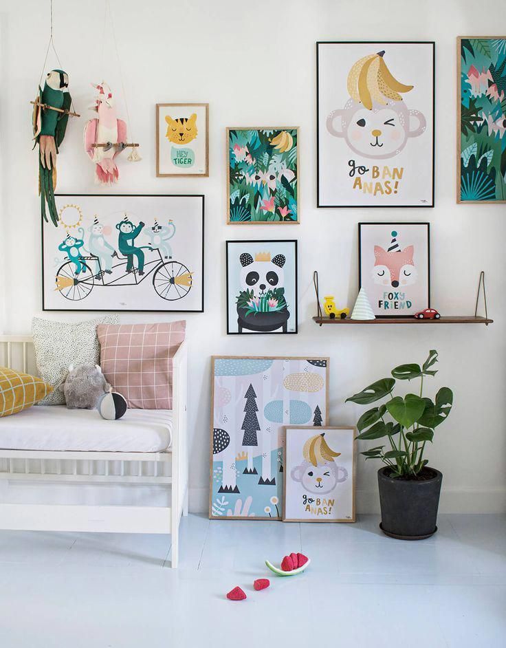 Картины в детскую комнату своими руками: мальчику и девочке на стену, детские интерьерные картины из листьев и другие, идеи для подростка