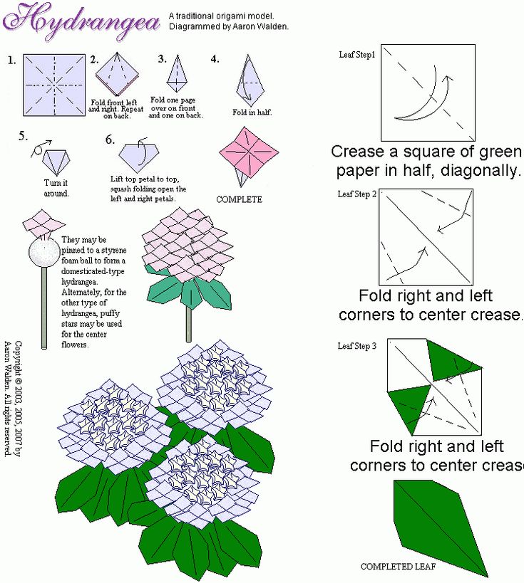 Схема из бумаги цветы: Цветы из бумаги - схемы и шаблоны для создания бумажных цветов