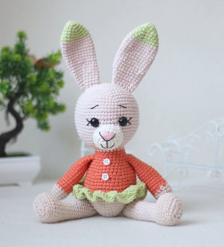 Вязание зайца амигуруми крючком: Амигуруми зайки крючком. Схемы и описания вязания игрушек крючком
