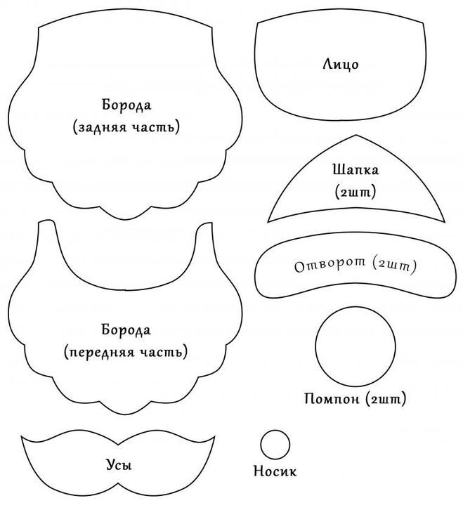 Выкройки поделки из фетра своими руками выкройки: Игрушки из фетра. Схемы и выкройки фетровых игрушек для начинающих