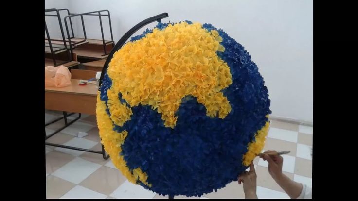 Земной шар своими руками из бумаги: Делаем глобус своими руками: подробный мастер-класс, с фото