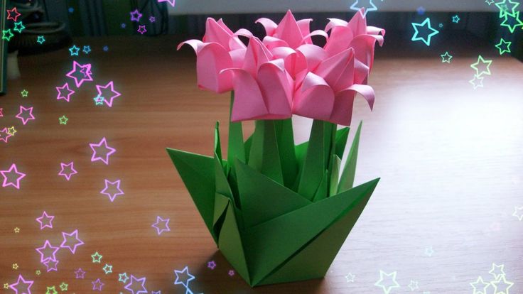 Оригами своими руками на день рождения маме: Подарок маме на день рождения своими руками из бумаги