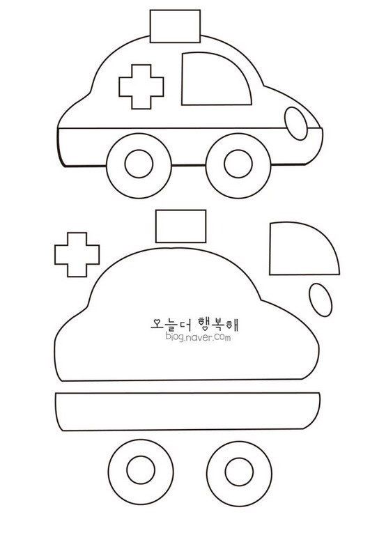 Выкройки из фетра транспорт: Выкройки из фетра транспорт - картинки