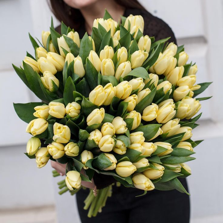 Фото букет тюльпанов в руках: Тюльпаны в руках - 33 фото