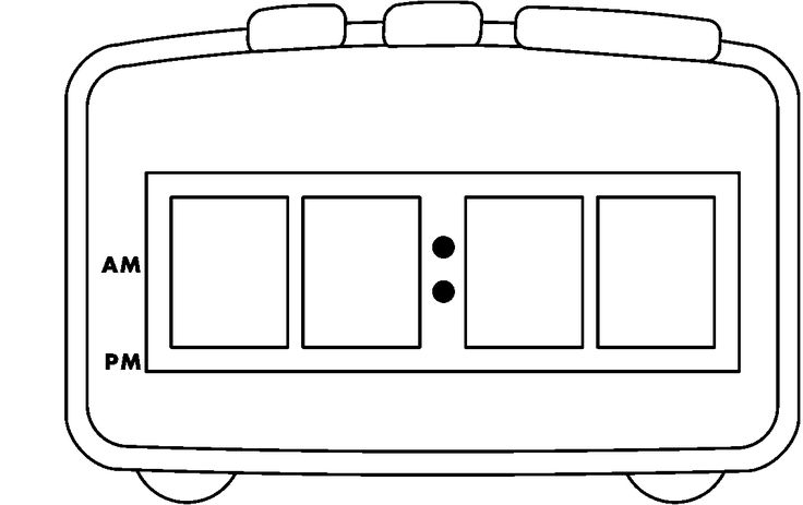 Часы электронные рисунок: Электронные часы в цветных картинках для детей