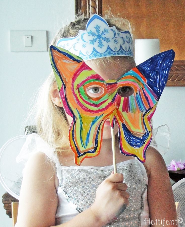 Как сделать маску для девочек: Карнавальные маски для детей и взрослых своими руками