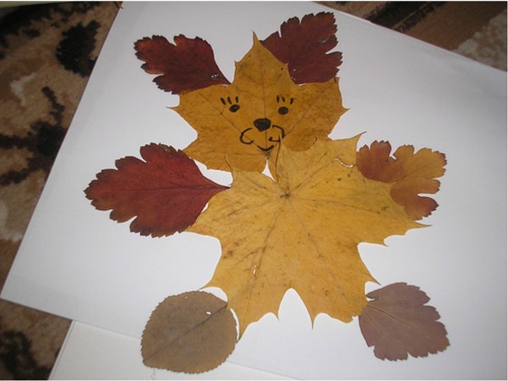 Простые поделки из листьев: Поделки из листьев - 100 фото лучших идей подделок из сухих осенних листьев