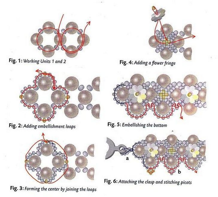 Схемы плетения украшений из бисера: схемы плетения ожерелья для начинающих