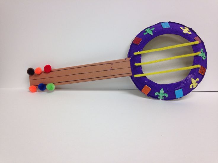 Музыкальные поделки для детского сада своими руками: Музыкальные инструменты своими руками для детского сада