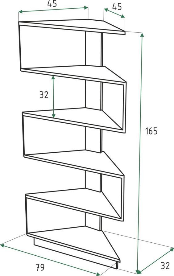 Чертежи полок: Полки на стену: идеи, как сделать своими руками, фото, чертежи