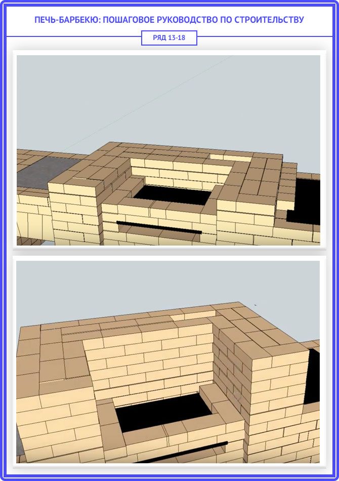 Мангал из кирпича своими руками чертежи и фото пошаговая: Мангал из кирпича своими руками на даче: пошаговая инструкция