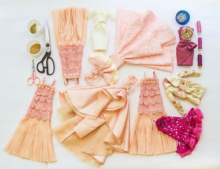 Одежда для кукол из ткани: Как сшить одежду для куклы: для тех, кто не умеет строить выкройки | Журнал Ярмарки Мастеров