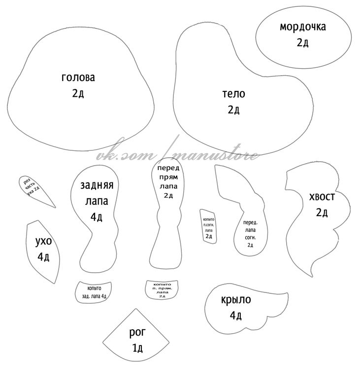 Домашние животные выкройки из фетра: Imagen relacionada | Чувствовал шаблоны животных, Выкройки, Украшения из фетра