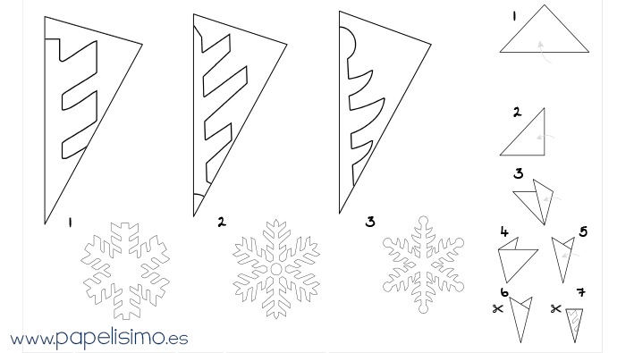 Вырезание из бумаги снежинок схемы: Схемы снежинок для вырезания из бумаги на Новый 2022 год – Креативные идеи