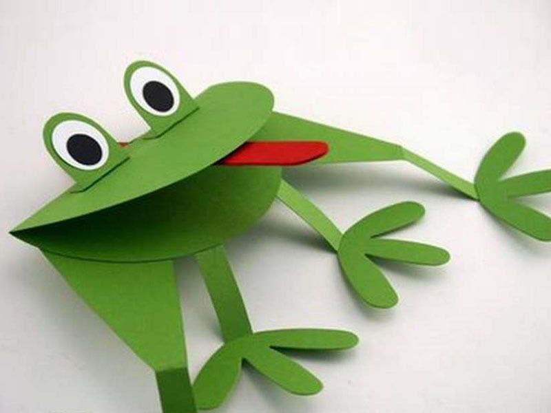 Поделка своими руками лягушка: Handmade Frog - Etsy.de