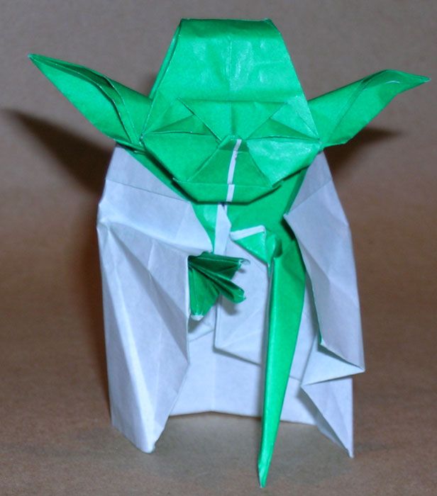 Оригами йода: Yoda Origami | Origami stars, Cute origami, Origami