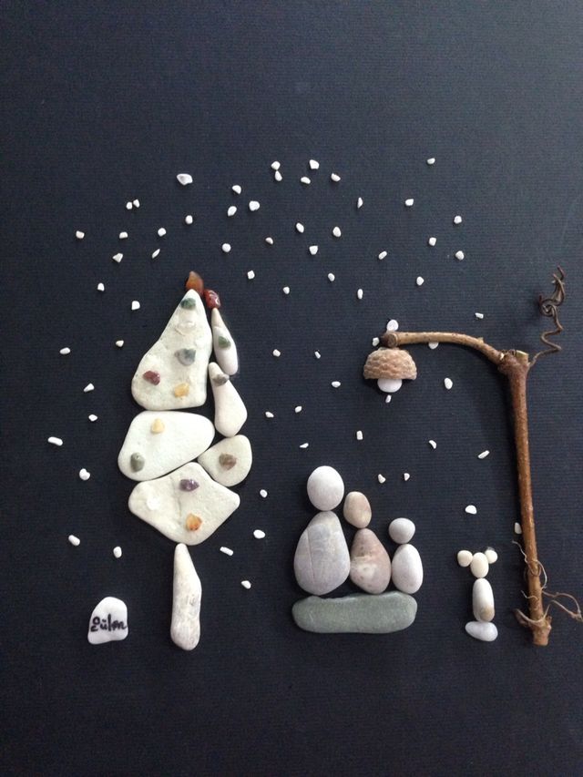 Картина своими руками из морских камней: Создаем картины из камней вместе с детьми, фото идеи