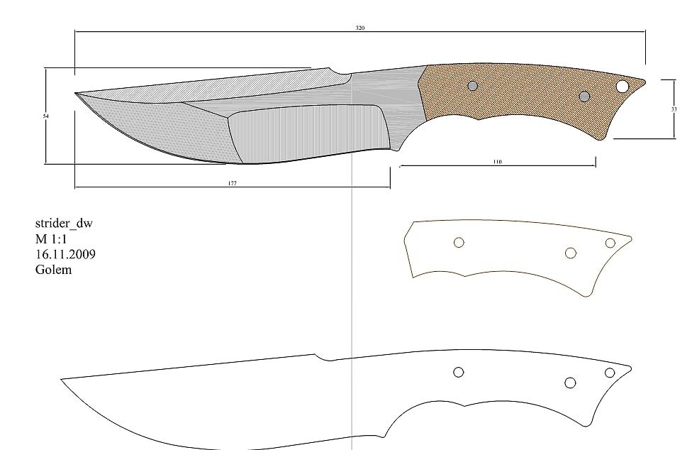 Нож из фанеры чертежи: Чертеж керамбита. | Ножи, Боевые ножи, Тактический нож