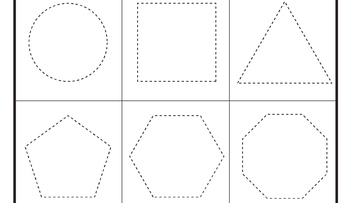 Шаблон для вырезания геометрических фигур: Шаблоны геометрических фигур