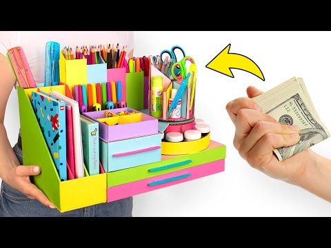 Идеи к школе своими руками: Идеи для школы своими руками Для ЛД Back To School Школьные пренадлежности Ежедневник DIY Planner