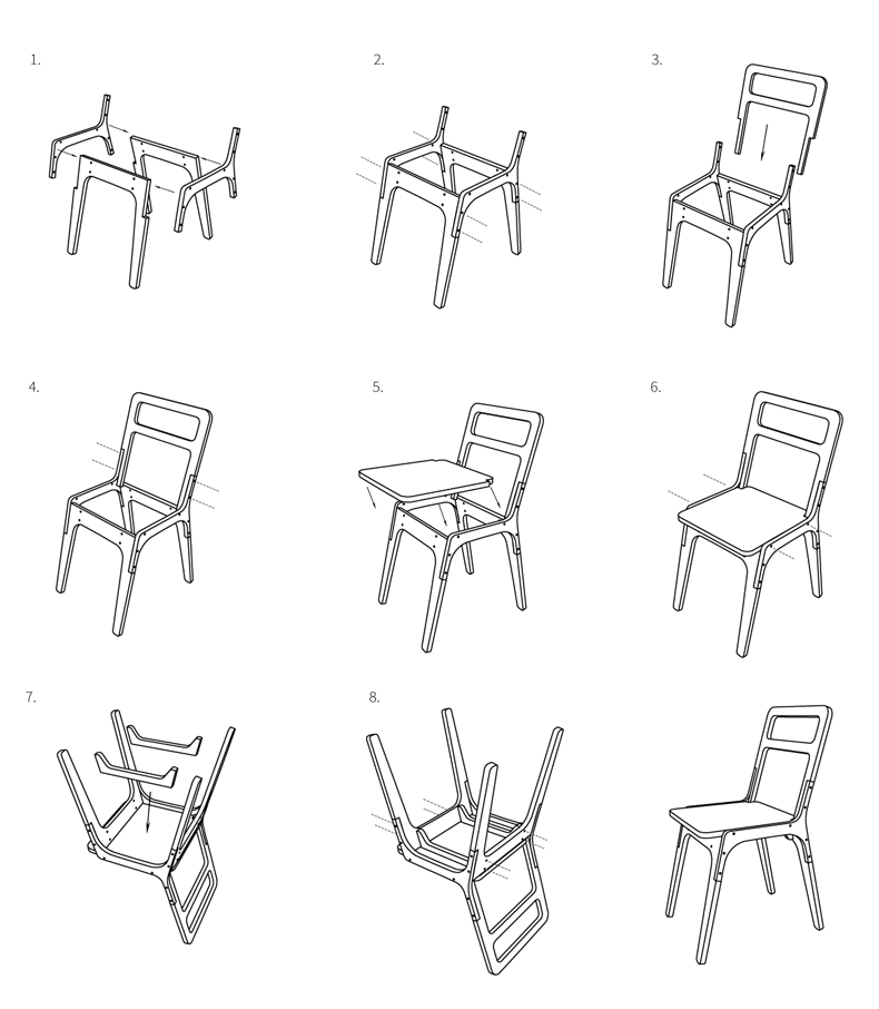 Как собрать стул: Как собрать стул Емес | Собираем стул Eames за 5 минут | Инструкция