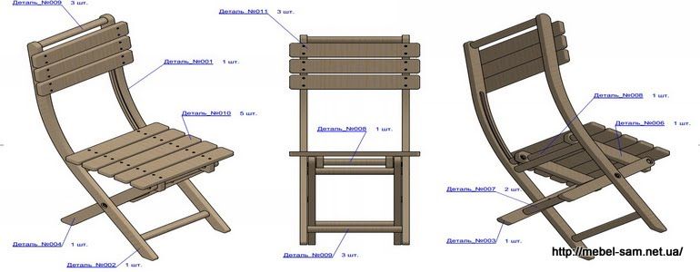 Как сделать складной стул со спинкой своими руками чертежи: Чертеж складного стула со спинкой своими руками позволит сделать удобную мебель, которой приятно пользоваться и показывать гостям