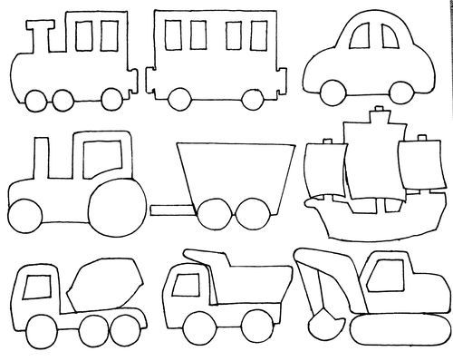 Выкройки из фетра транспорт: Выкройки из фетра транспорт - картинки