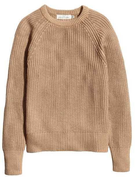 Вязаный бежевый свитер: Бежевый свитер – купить на Ярмарке Мастеров