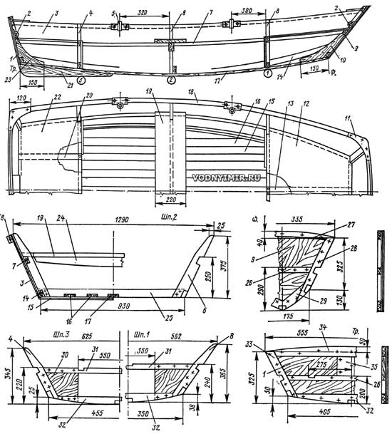 Деревянная лодка своими руками чертежи и схемы: Деревянная лодка своими руками, чертежи, схемы, фото / Сибирский охотник