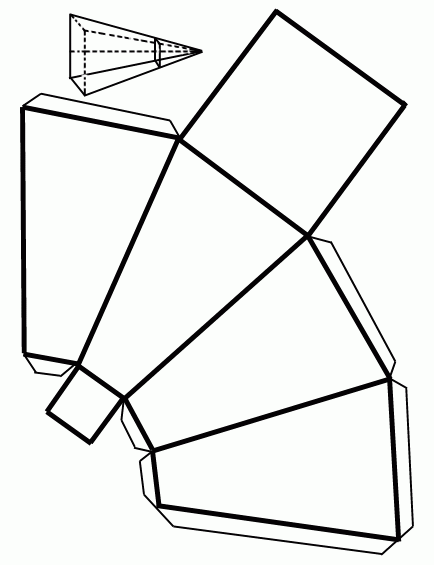 Как сделать рубин из бумаги схема: Объемные фигуры из бумаги, схемы. Как сделать объемные геометрические фигуры