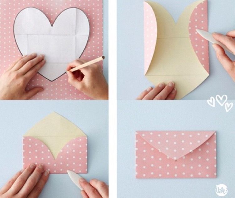 Как самостоятельно сделать конверт: Как сделать конверт из бумаги. Простой способ | Детское