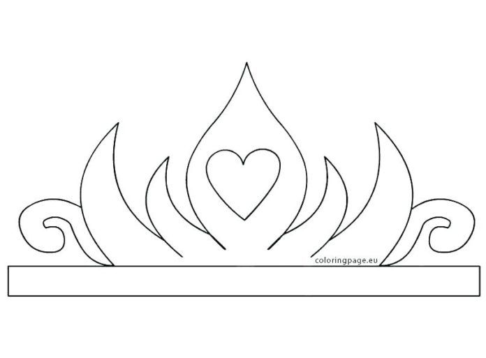 Корона своими руками трафарет из бумаги: Корона из Бумаги для Вырезания