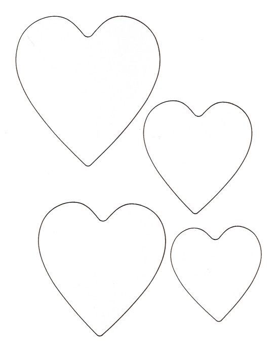 Вырезать сердечко из бумаги шаблоны: Шаблон Сердца Для Вырезания Из Бумаги Распечатать