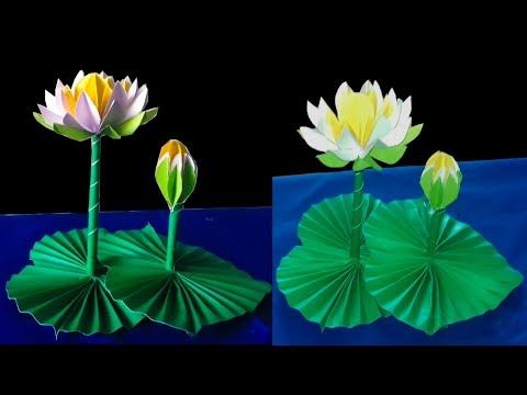 Как сделать лотос своими руками из бумаги: Лотос | Оригами