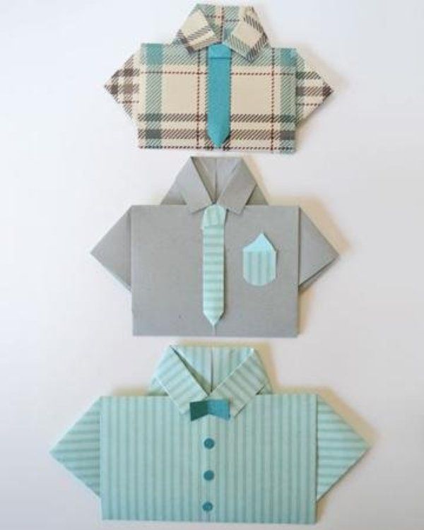 Подарок папе на день рождения оригами: Оригами из бумаги КОНВЕРТ РУБАШКА С ГАЛСТУКОМ - YouTube
