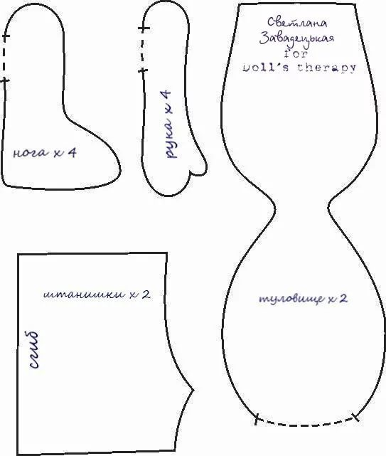 Куклы ручной работы из текстиля выкройки: Выкройки текстильных кукол разных мастеров | all Dolls