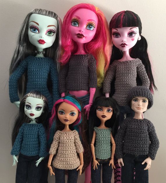 Одежда для кукол монстр хай своими руками: Инструкция по пошиву одежды для кукол Monster High своими руками с фото и схемами