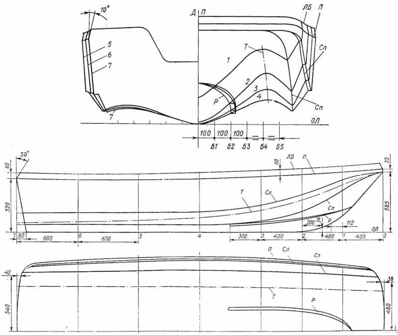 Чертежи моторных лодок: Проект моторной лодки 5 метров, чертежи. Построить самодельную мотолодку из фанеры