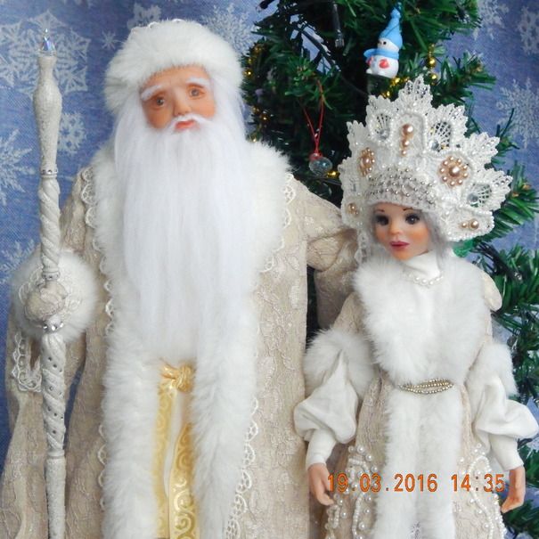 Кукла дед мороз своими руками: Игрушки своими руками. Красивый Дед Мороз и Снегурочка