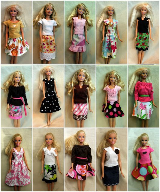 Как можно сделать для кукол одежду: Простая одежда для кукол - Коробочка идей и мастер-классов