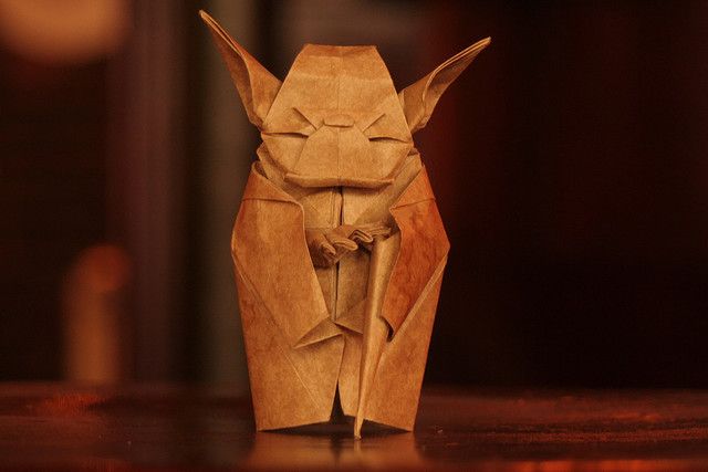 Оригами йода: Yoda Origami | Origami stars, Cute origami, Origami