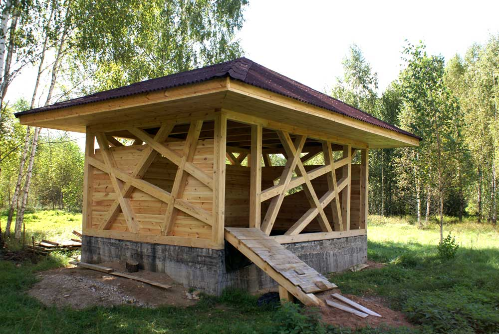 Деревянный сарай каркасный: Каркасный сарай своими руками - пошаговая инструкция с фото и видео