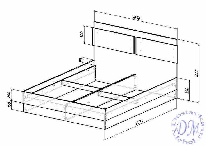 Кровать деревянная своими руками чертежи: Чертежи кроватей из дерева своими руками