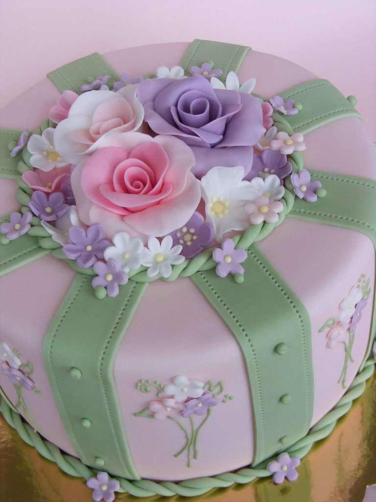 Фото красивые торты с мастикой: Торт из мастики (52 фото)