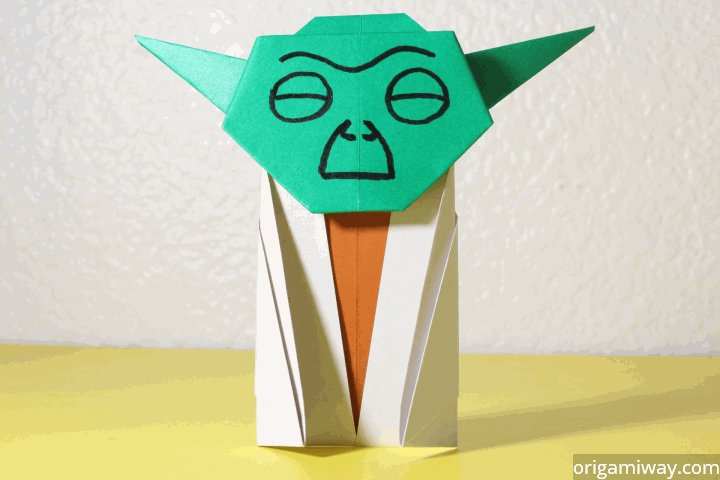 Оригами йода: Yoda Origami | Origami stars, Cute origami, Origami