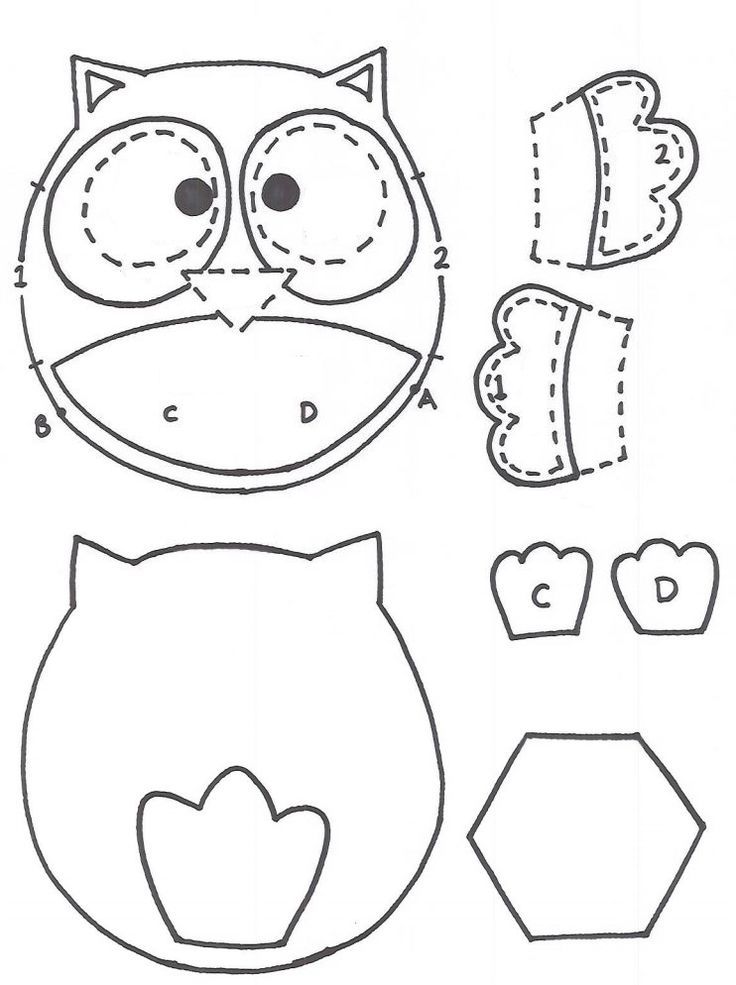 Схемы поделки из фетра: Поделки из фетра своими руками: схемы и шаблоны